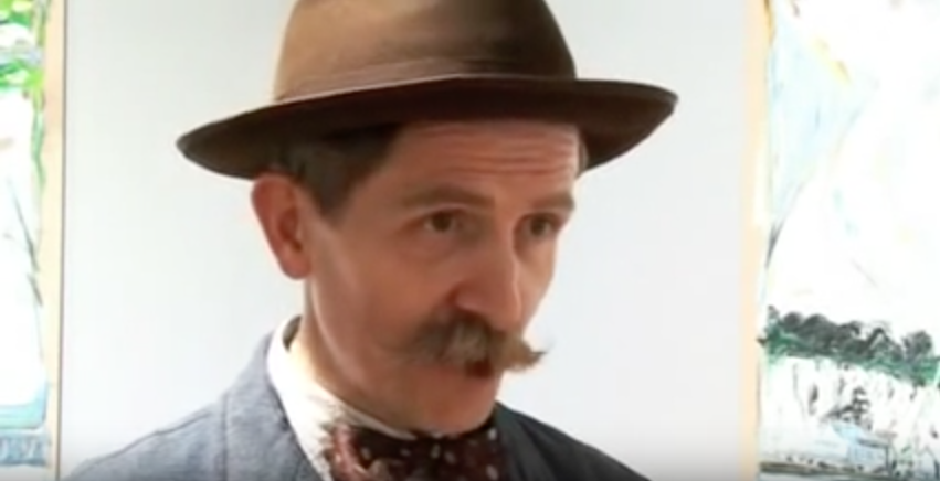 Interview with Billy Childish at Art Basel 2010